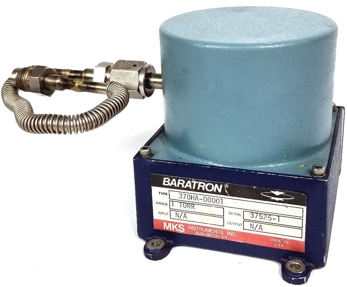 MKS Instruments Baratron 370HA-00001 1 TORR Pressure Head