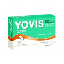 Yovis caps 50 Miliardi di Fermenti Lattici Vivi 10 Capsule da 0,7 g