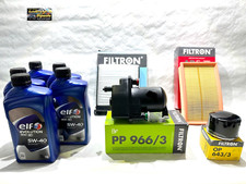 KIT TAGLIANDO RENAULT CLIO 3 III MODUS MICRA 1.5 DCI 5L ELF 5W40 + 4 FILTRI