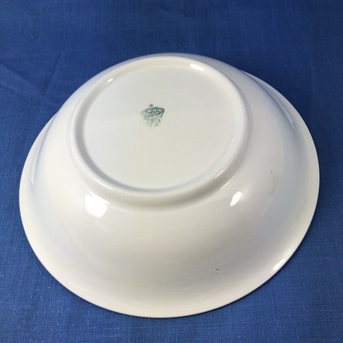 Crown Potteries Co of Evansville Ind Serving Bowl 9.25” Made 6/26 - Picture 8 of 12