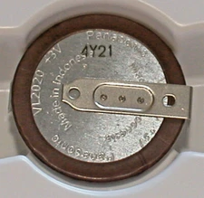 1 NEW PANASONIC VL2020 RECHARGEABLE BATTERY FOR SELECT BMW KEY FOBS