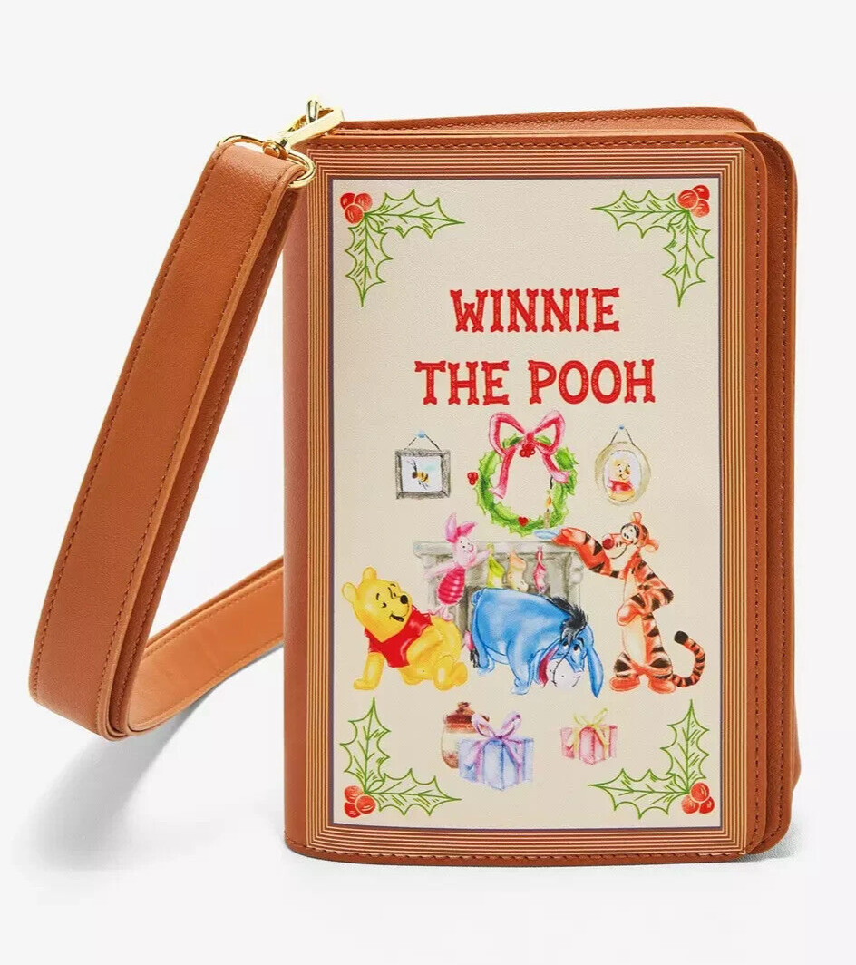 Loungefly Disney Winnie The Pooh Book Crossbody Bag - NEW with