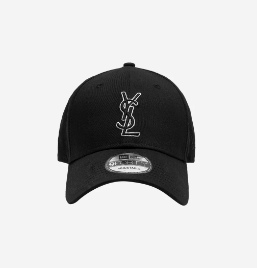 Saint Laurent x New Era YSL Monogram Cap Black | eBay Saint Laurent x New Era YSL Monogram Cap Black | eBay