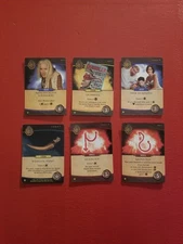 HARRY POTTER HOGARTS BATTLE - PROMO CARDS 6 DIFFERENT - UNUSED