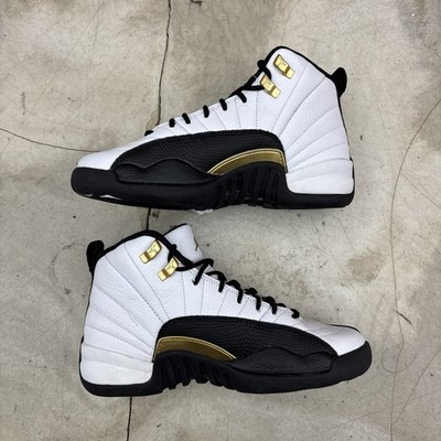 Air Jordan 12 RETRO ホワイト/ブラック/ゴールド 23 Jordan 12 Retro 'Wings' - Air Jordan - 848692 033 - black/metallic