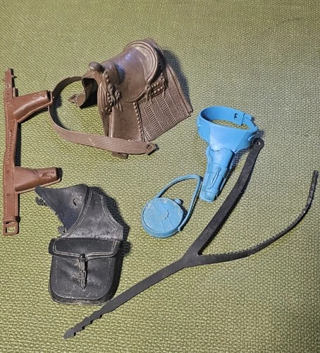 Vintage Marx Johnny West Cowboy Accessories