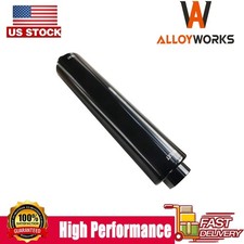 New Aluminum Universal High Volume Flow 10 An Inline Fuel Filter Black Usa