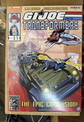 2013 SDCC Exclusive Jetfire Sky Striker GI Joe 100% Complete