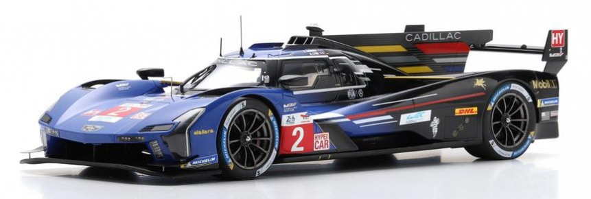 Spark 18S639 1/18 Cadillac V-Series.R No.2 Cadillac RACING 7th Le
