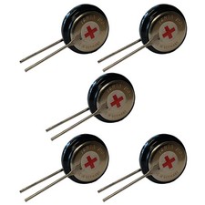 5x V80H-2PIN 1.2V 80mAh NiMH Battery 2 Pins For electricity meter, GPS terminal