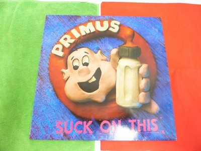 Primus  Suck On This 12''Vinyl LP - D-1990 Interscope Rec. #7567-91833-1