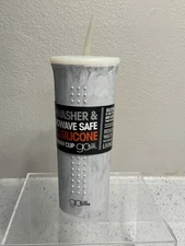 GoSili Reusable Silicone Cups, lids and straw, dishwasher&microwave safe 24oz