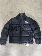 The North Face 1996 Retro Nuptse Men’s M Black 700 Down Full Zip Jacket