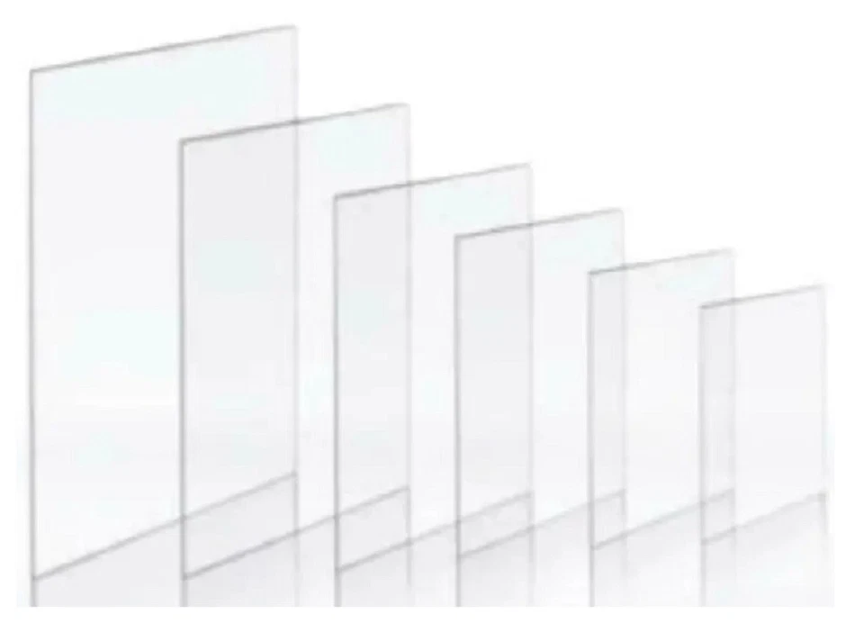 PFI SHEETS Clear Acrylic Sheet 2mm 3mm Thick Transparent Plastic Panels Small Large Sizes