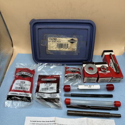#ad briggs and stratton valve guide puller kit 19232 New Open Box $179.99