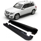 Black Aluminum Running Boards Side Steps For Mercedes GLK X204 2008-2015