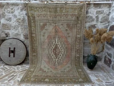 Antique Turkish Rug 6’2” x 9’7”, 100% Wool