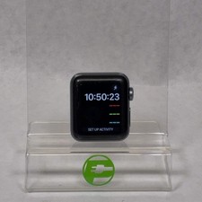 GPS Only Apple Watch Series 3 38MM Space Gray Aluminum A1858 Face Only