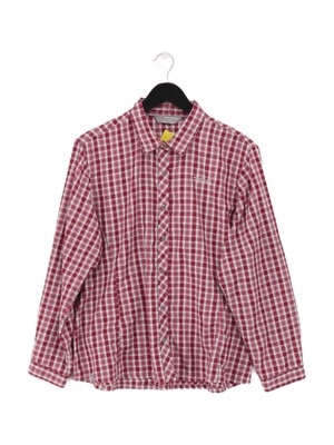 Regatta Damen Shirt UK 20 rot Polyester mit Viskose Basic