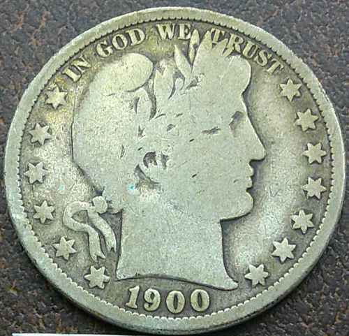 US 1900-O Barber Half Dollar **