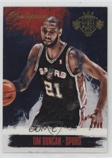 2013-14 Panini Court Kings Masterpieces 175/175 Tim Duncan #14 HOF 0vj4