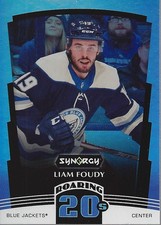 2020-21 Synergy Roaring 20s #R17 Liam Foudy - NM-MT