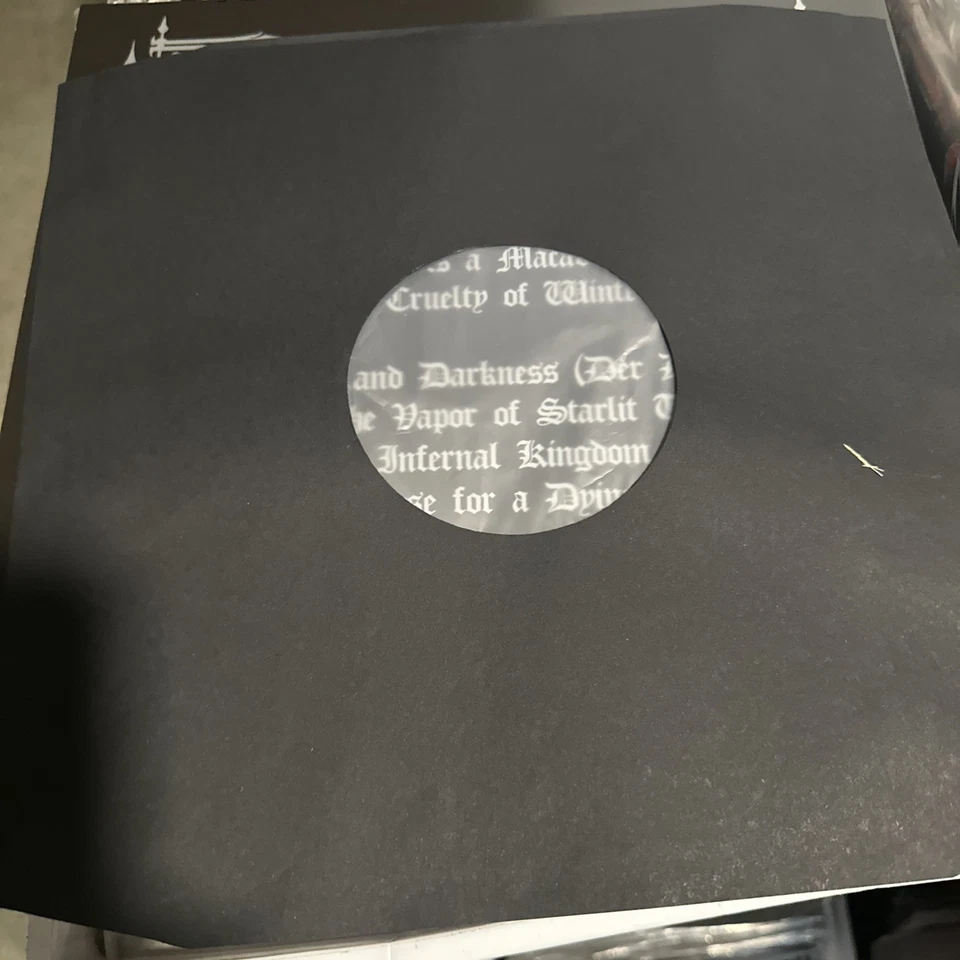 Satanic Warmaster – Exultation Of Cruelty LP 2025 Werewolf Records EVIL-XUL *NEW - Image 4 of 4