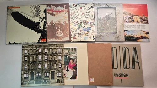 Led Zeppelin vinyl LP lot. All studio albums. 180g remastered