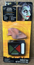 NEW Halloween Witch Makeup Prosthetic Nose and Makeup Tray