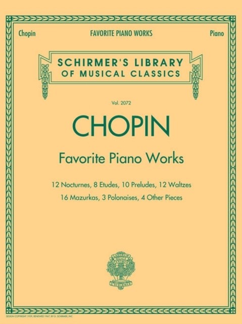 Favorite Piano Works Vol. 2072 : Schirmer Library of Classics Volume 2072 by ... - Image 5