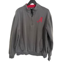 Alabama Crimson Tide 1/4-zip Sweatshirt Size Large