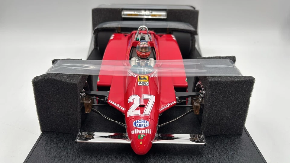  GP1210GWD GP Replicas Ferrari 126 C2 Villeneuve Belgian GP Zolder 1982 1/1 - Immagine 2 di 4