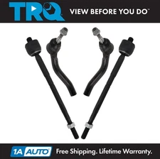 TRQ Inner and Outer Tie Rod Set For 2018-2022 Buick Enclave Chevrolet Traverse
