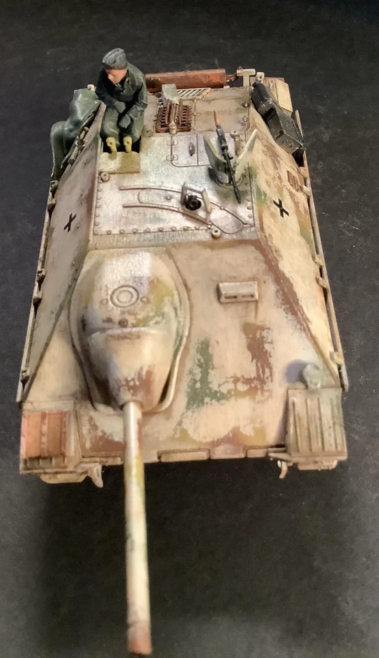 1/48 PANZER HETZER TAMIYA GEBAUT m. RESINFIGUR ARDENNEN DEZ 1944 - Bild 4 von 4