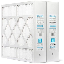 Fortify 20x25x4 MERV 11 fits Honeywell FC100A1037 Air Filters. Qty 5