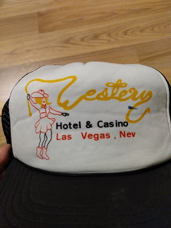 Vintage Western Hotel And Casino Las Vegas Nev Hat One Size Fits All