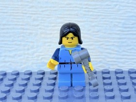 LEGO Star Wars Young Boba Fett Minifigure Boy Yellow Head sw0054 7153