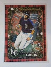 Nick Loftin Rookie Flannel Parallel 2024 Topps Holiday Baseball