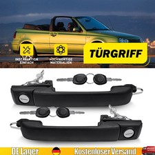 Paar TÜRGRIFF SCHLOSS VORNE LINKS RECHTS FÜR VW GOLF III IV CABRIO 1H0837207B