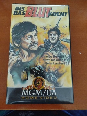 VHS RARITÄT: BIS DAS BLUT KOCHT - WENN DAS BLUT KOCHT(1959)  mit CHARLES BRONSON