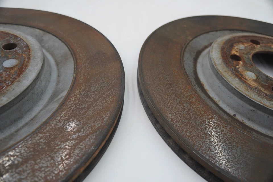 Juego 2 rotores freno disco trasero izquierdo derecho audi s6 s7 s8 2013-18 a8 Foto 4 de 4