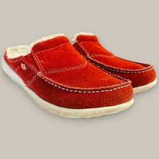 Spenco Womens 6.5B Siesta Plush Slipper Red