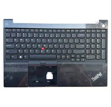 New Palmrest Upper Case US Non Backlit KB NFP For ThinkPad E15 Gen 2 20T8 20T9
