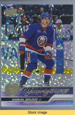 2023-24 Upper Deck Series 1 Young Guns Speckled Foil Samuel Bolduc #209 READ 4z8