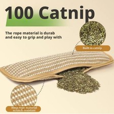 Catnip Kicker Pillow, Interactive Catnip Chew Toy For Indoor - Cats Sale I9N4