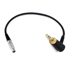 5 pin to 3.5mm with lock Audio plug for ARRI ALEXA mini lf sxt S35 sound devices