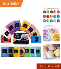 Professional-Grade Pearlescent Mica Powder - 5g Each in 15 Convenient Bags