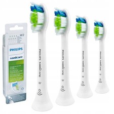 NEU Philips Sonicare Aufsteckb&uuml;rsten DiamondClean HX6068 4er Pack Wei&szlig; Whitening