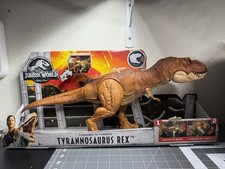 Jurassic World Thrash 'n Throw Tyrannosaurus Rex Action Figure Mattel 2017