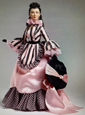 TONNER 16" SCARLETT O'HARA BAMBOLA PEACHTREE STREET STROLL GWTW VIVIEN LEIGH NRFB